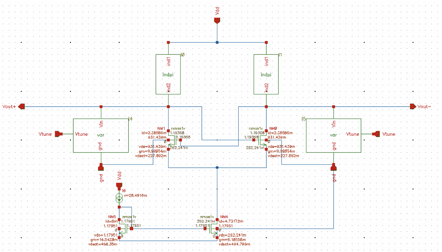 VCO Screenshot
